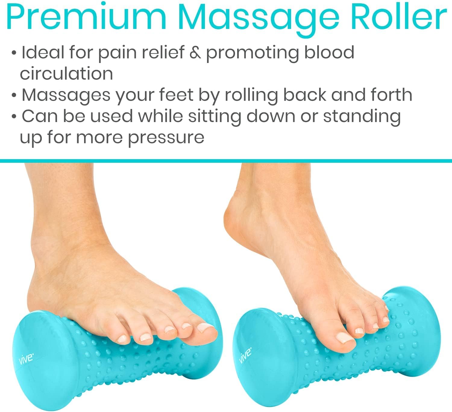 4-Piece Massage Ball Set for Foot & Muscle Relief – Plantar Fasciitis, Trigger Point Therapy, Heel Spur & Full Body Pain Relief Balls